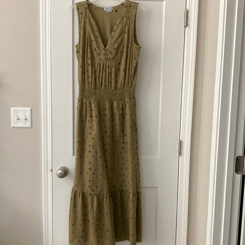 Prana California Dreaming Dress size Small Sweet Grass Meadow color worn once